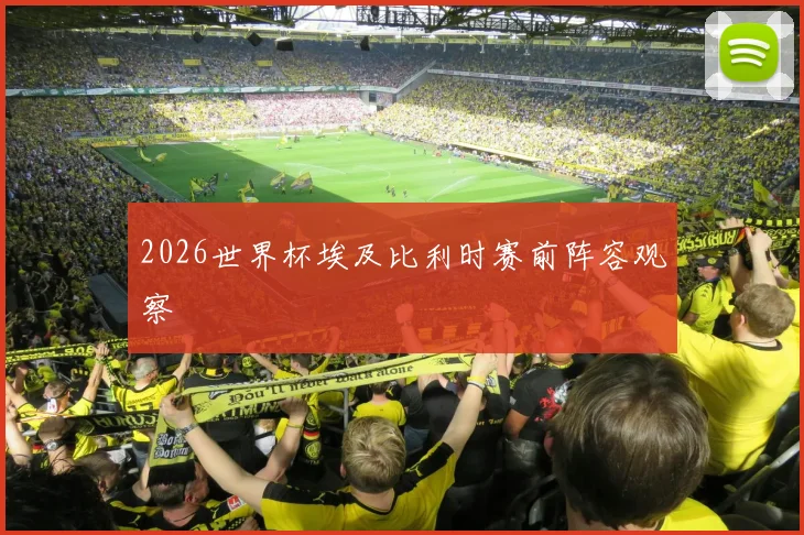 2026世界杯埃及比利时赛前阵容观察